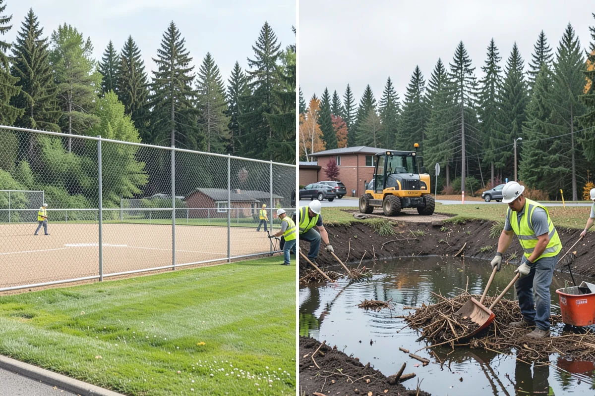 Park Restoration in Marysville, Snohomish County, WA - Assess site conditions and define the restoration scope with staff