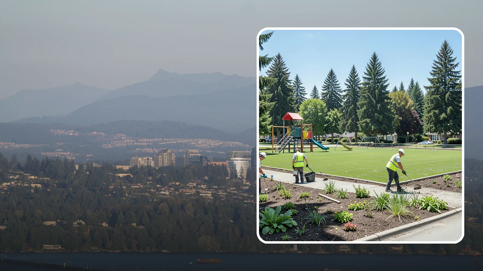 Park Restoration in Medina, King County, WA - Renovation of degraded park landscapes and amenities that returns worn or damaged sites to full public use.