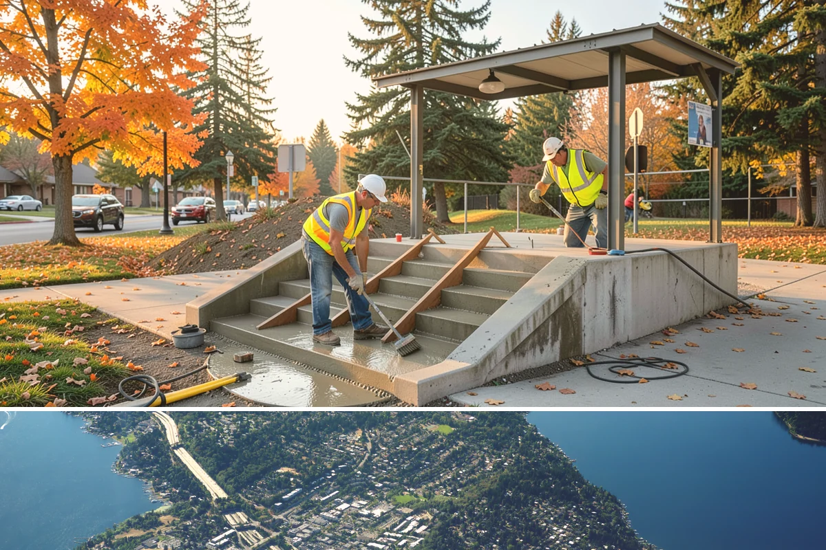 Park Restoration in Mercer Island, King County, WA - Major restoration work is best scheduled in the drier spring-through-fall window, with planting timed to establishment seasons.