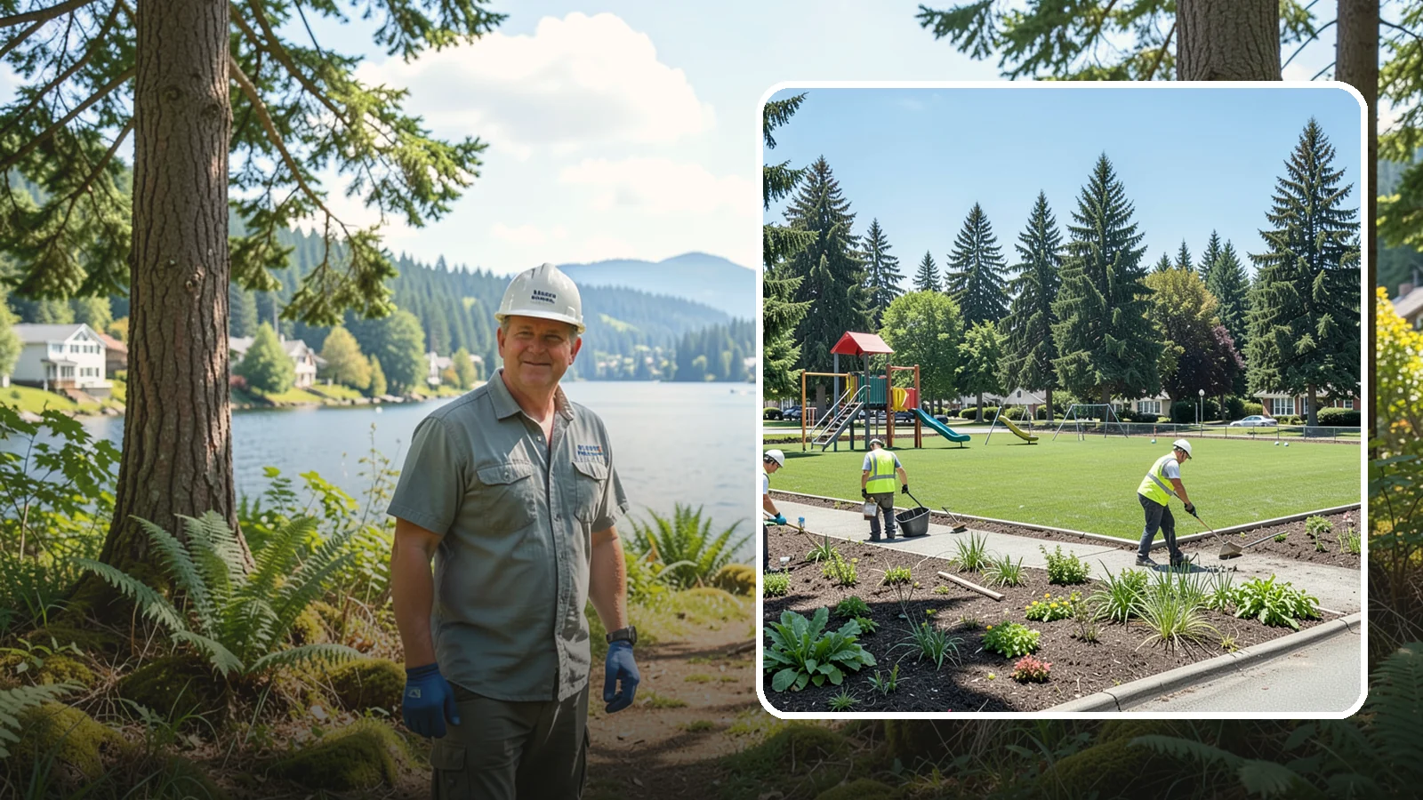 Park Restoration in Milton, King County, WA - Renovation of degraded park landscapes and amenities that returns worn or damaged sites to full public use.