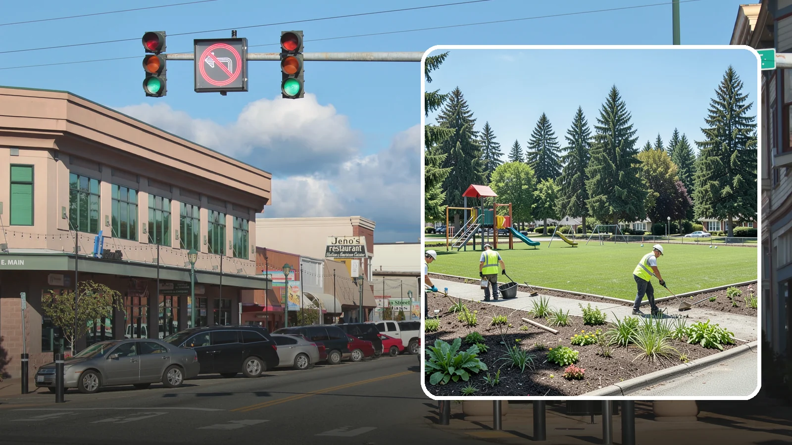 Park Restoration in Monroe, Snohomish County, WA - Renovation of degraded park landscapes and amenities that returns worn or damaged sites to full public use.