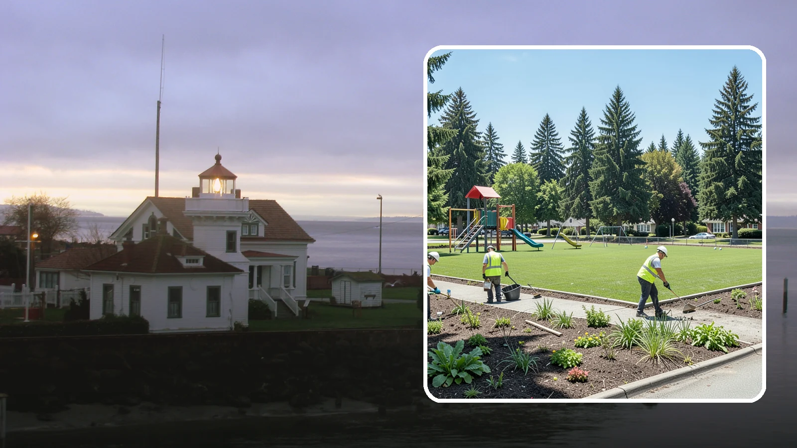 Park Restoration in Mukilteo, Snohomish County, WA - Renovation of degraded park landscapes and amenities that returns worn or damaged sites to full public use.
