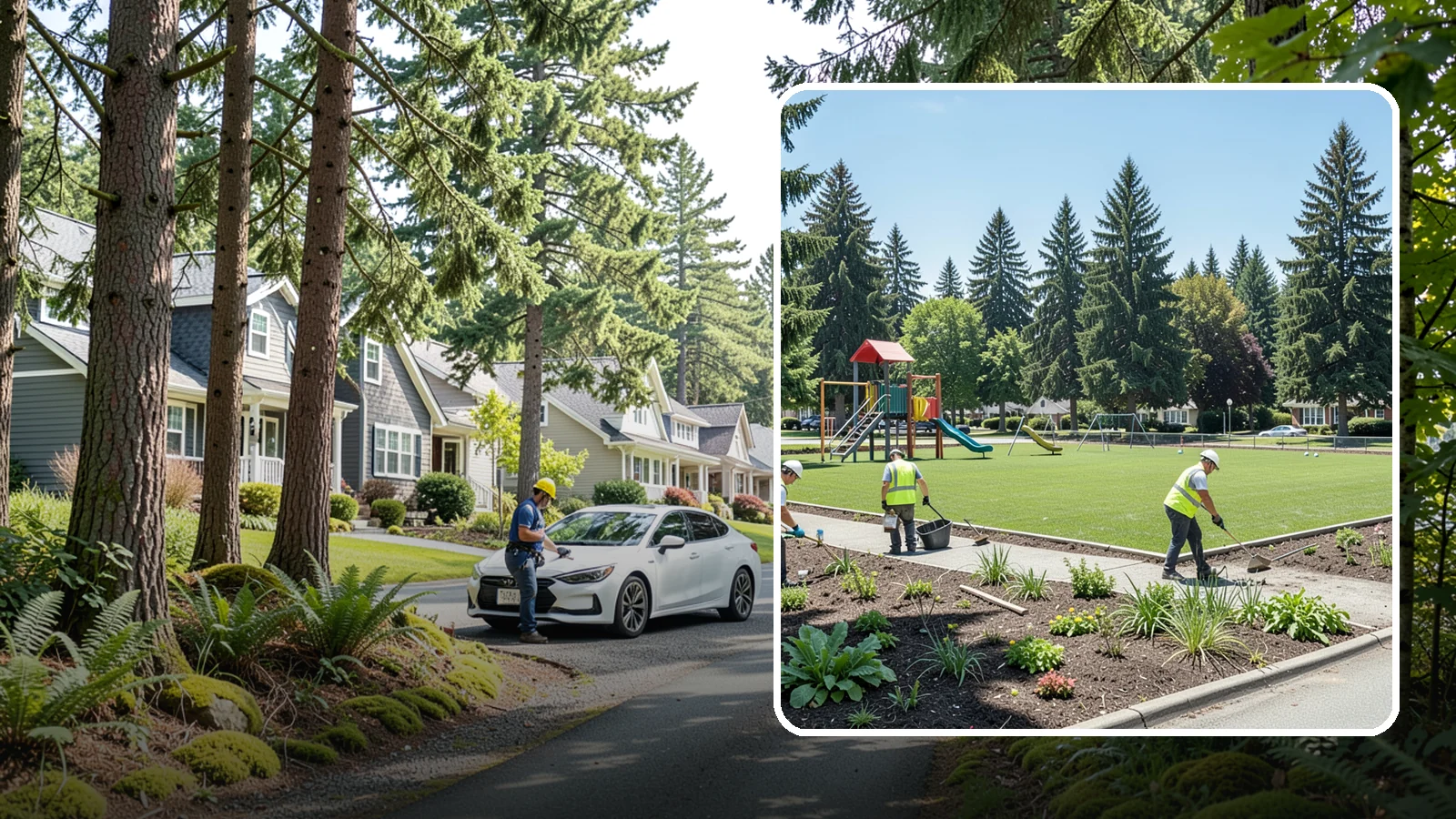 Park Restoration in Normandy Park, King County, WA - Renovation of degraded park landscapes and amenities that returns worn or damaged sites to full public use.