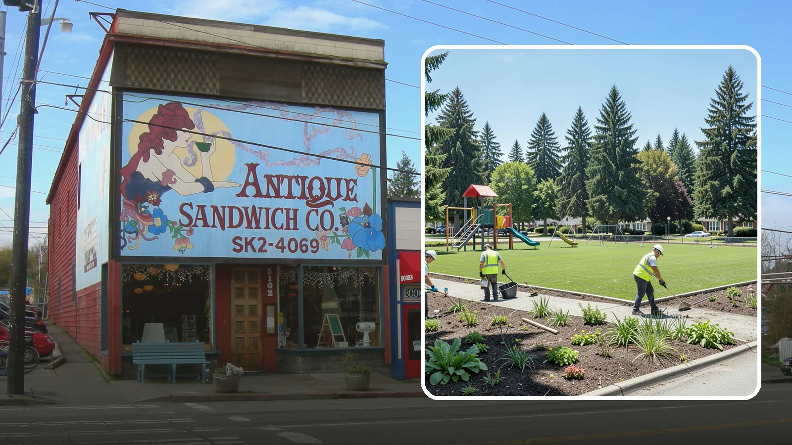 Park Restoration in Ruston, Pierce County, WA - Renovation of degraded park landscapes and amenities that returns worn or damaged sites to full public use.
