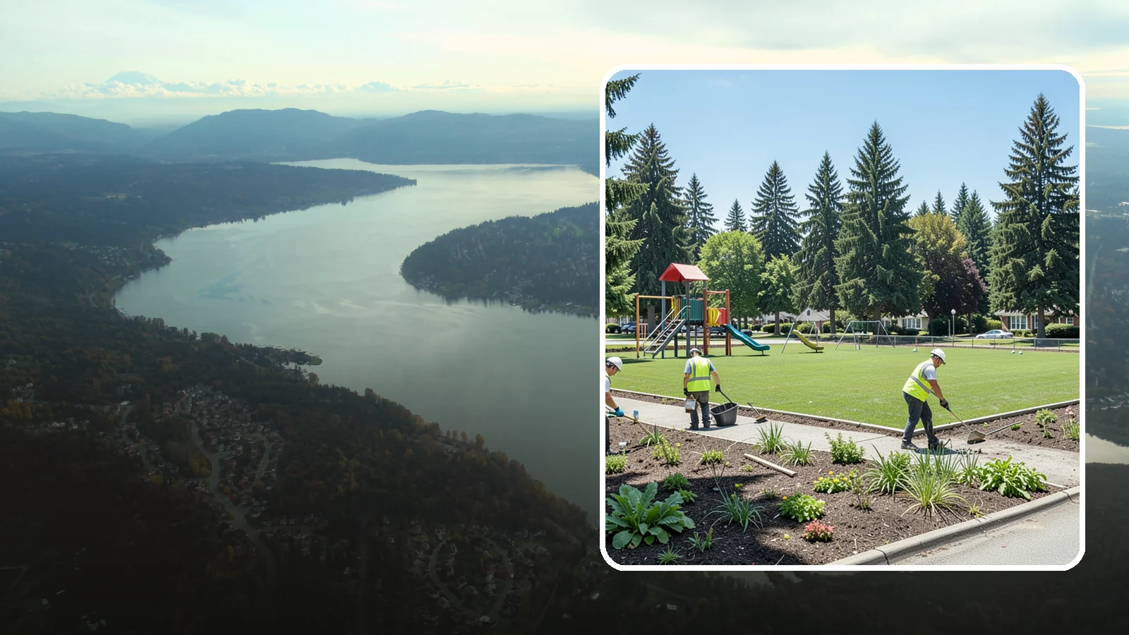 Park Restoration in Sammamish, King County, WA - Renovation of degraded park landscapes and amenities that returns worn or damaged sites to full public use.
