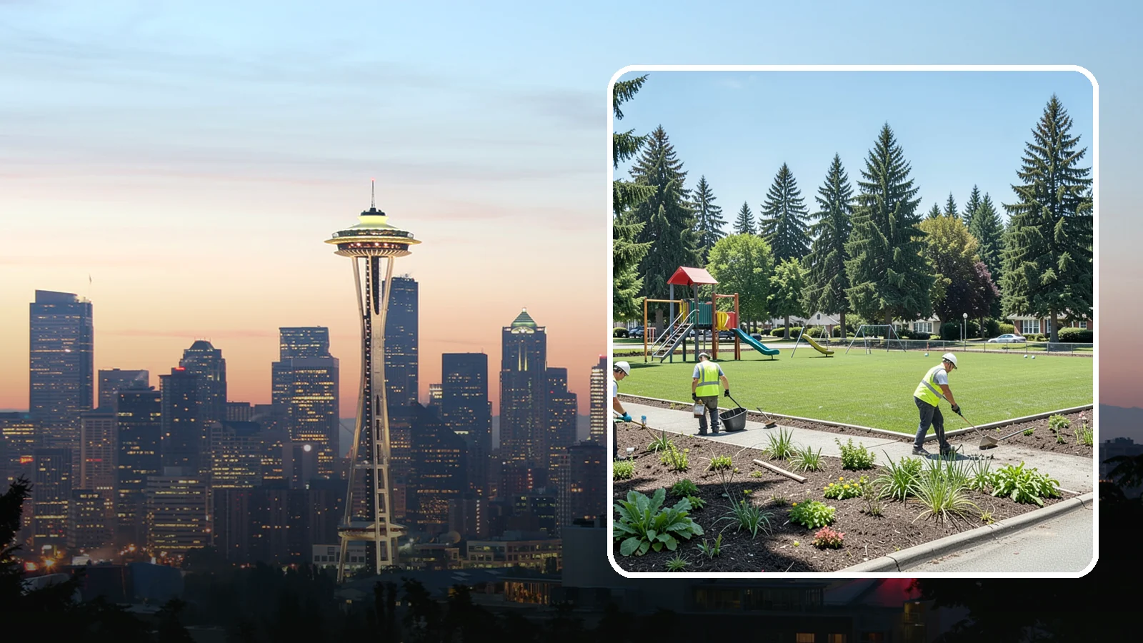 Park Restoration in Seattle, King County, WA - Renovation of degraded park landscapes and amenities that returns worn or damaged sites to full public use.