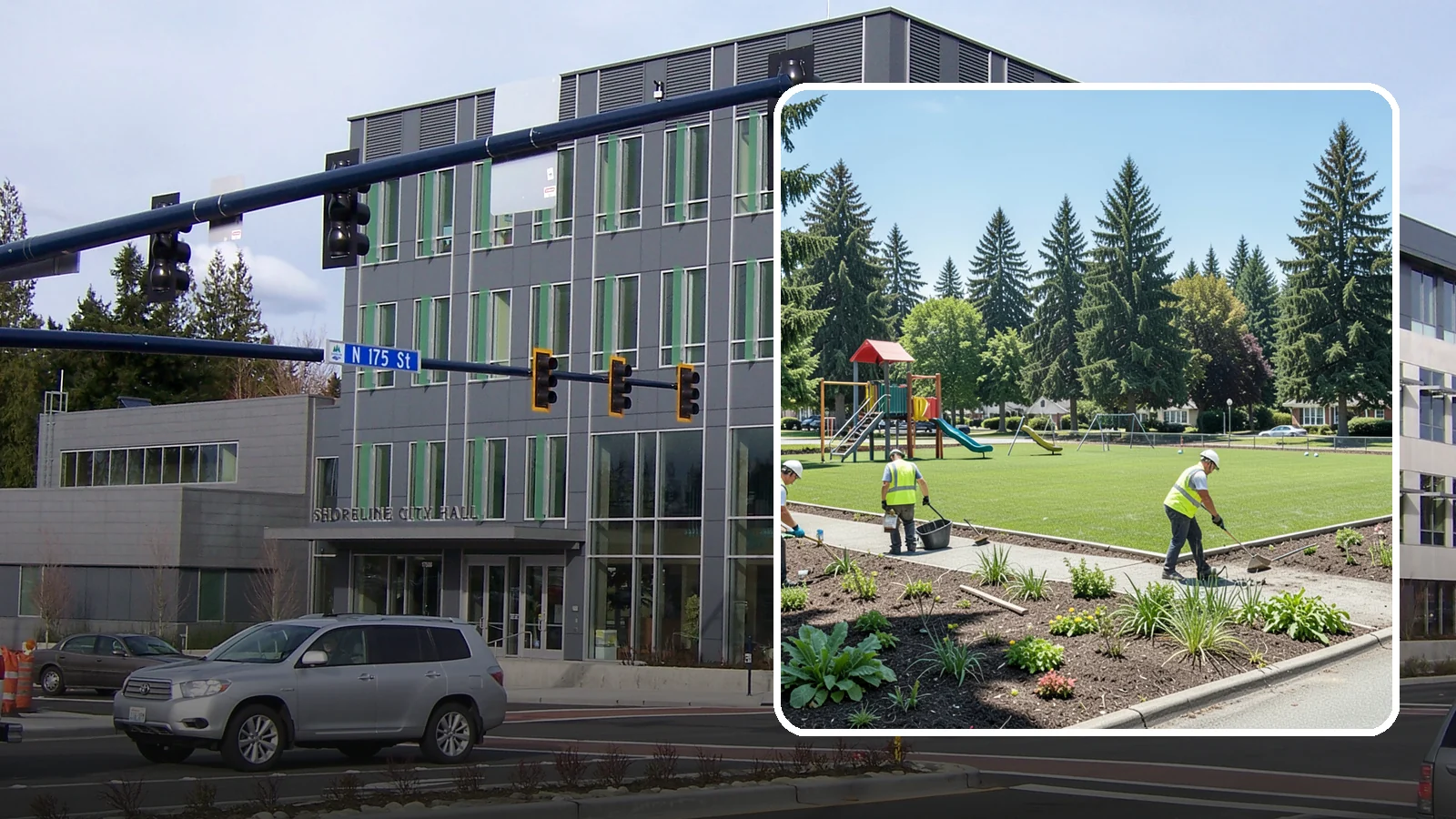 Park Restoration in Shoreline, King County, WA - Renovation of degraded park landscapes and amenities that returns worn or damaged sites to full public use.