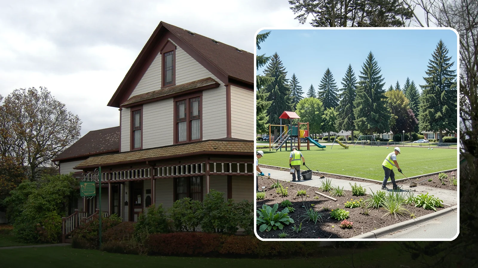 Park Restoration in Sumner, Pierce County, WA - Renovation of degraded park landscapes and amenities that returns worn or damaged sites to full public use.