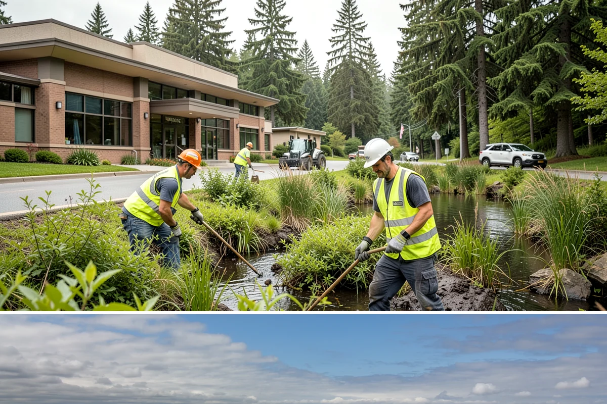 Park Restoration in University Place, Pierce County, WA - Major restoration work is best scheduled in the drier spring-through-fall window, with planting timed to establishment seasons.