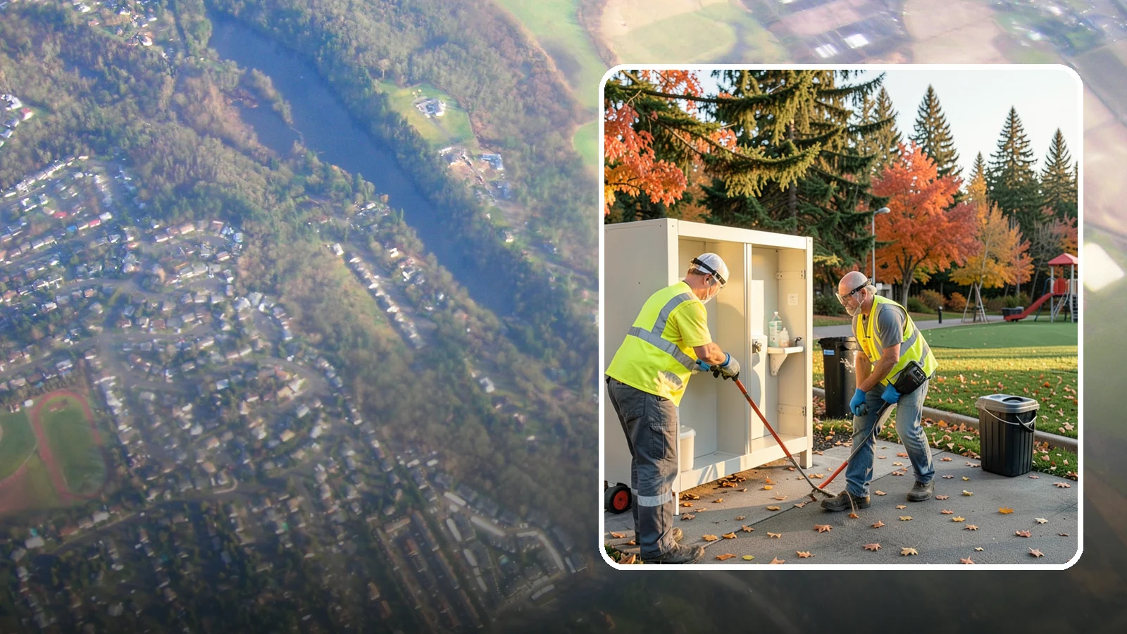Park Restroom Cleaning in Algona, King County, WA - Sanitary cleaning and restocking of park restrooms that protects public health and reduces complaints.