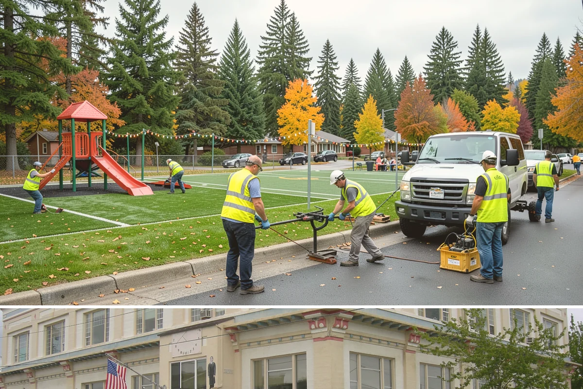 Park Restroom Cleaning in Anacortes, Skagit County, WA - Frequency increases through the busy summer months when park restroom use is highest.
