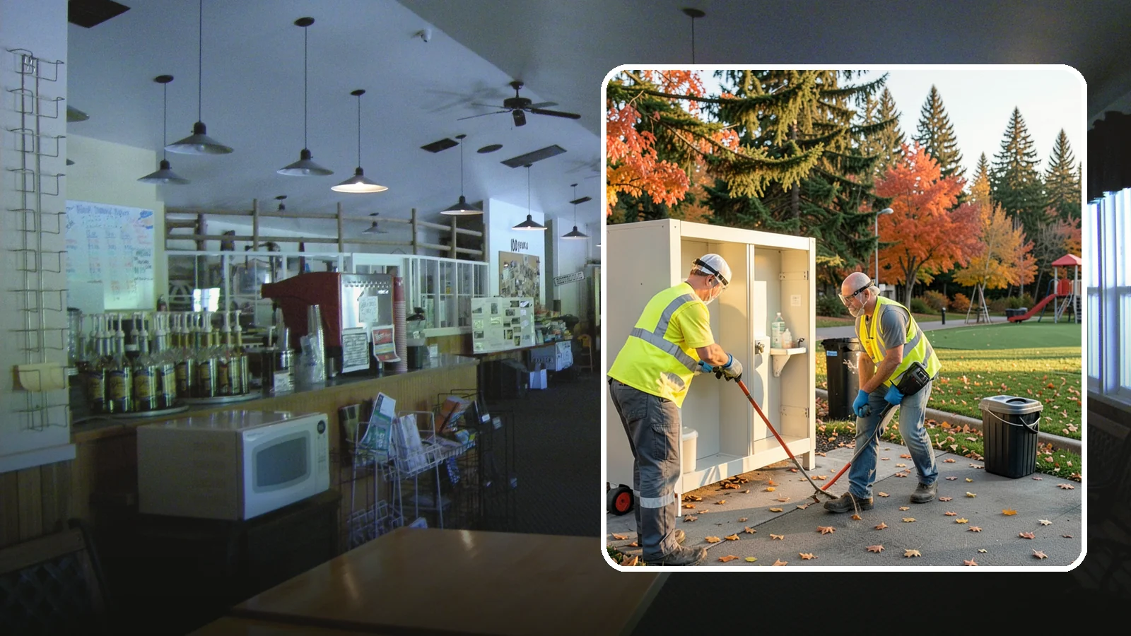 Park Restroom Cleaning in Black Diamond, King County, WA - Sanitary cleaning and restocking of park restrooms that protects public health and reduces complaints.