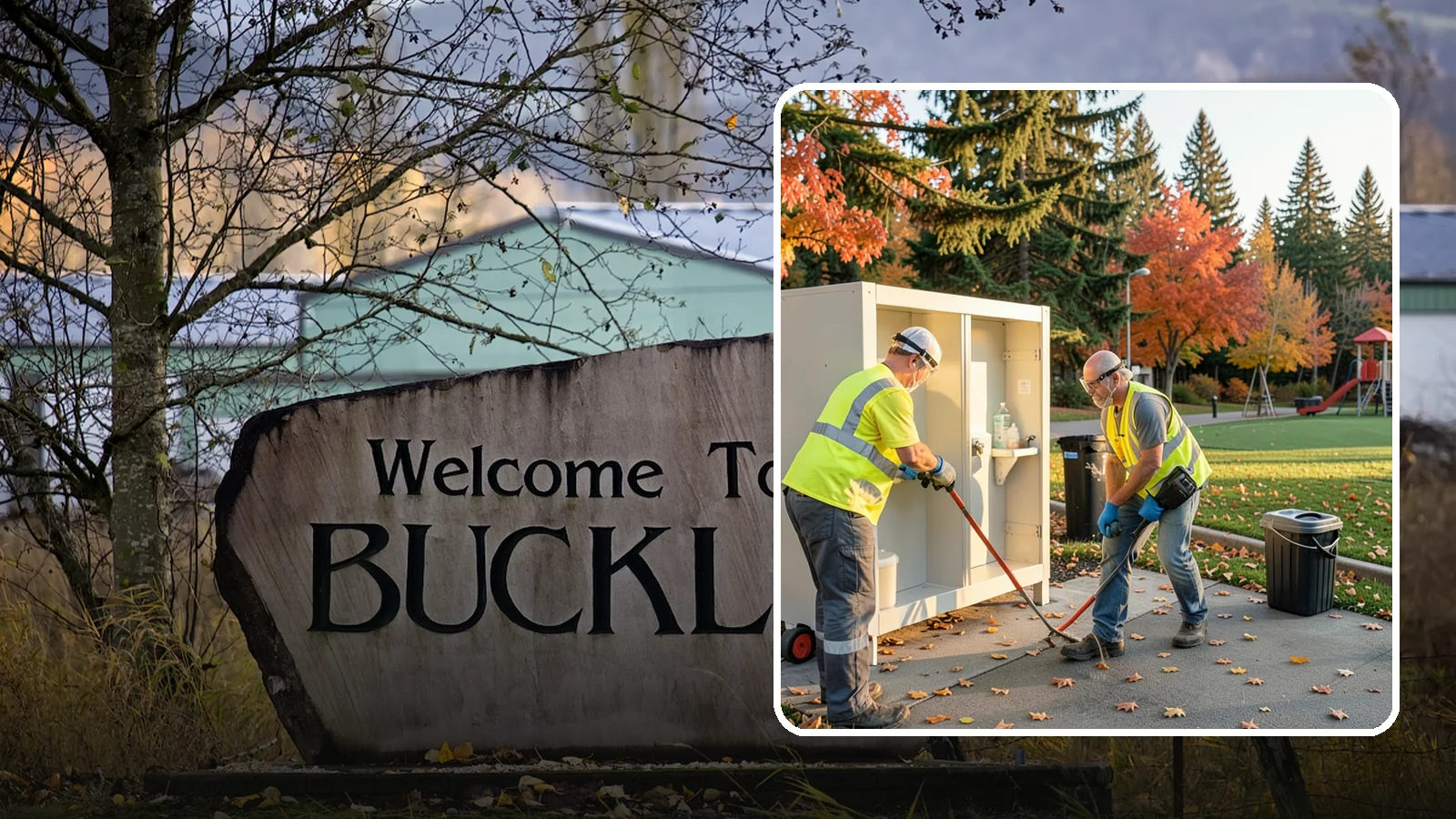 Park Restroom Cleaning in Buckley, Pierce County, WA - Sanitary cleaning and restocking of park restrooms that protects public health and reduces complaints.