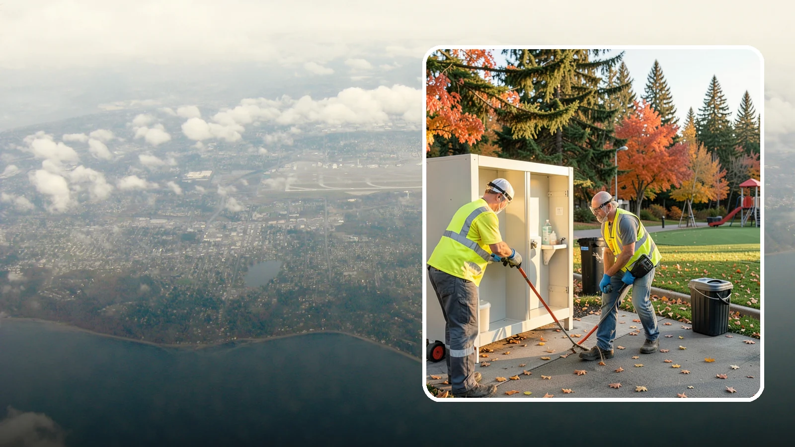 Park Restroom Cleaning in Burien, King County, WA - Sanitary cleaning and restocking of park restrooms that protects public health and reduces complaints.