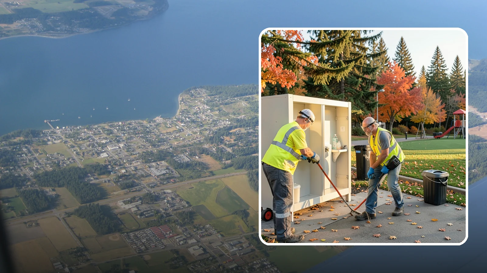Park Restroom Cleaning in Coupeville, Island County, WA - Sanitary cleaning and restocking of park restrooms that protects public health and reduces complaints.