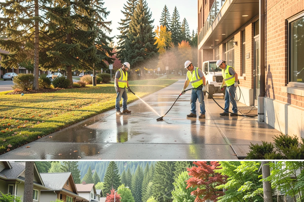 Park Restroom Cleaning in Darrington, Snohomish County, WA - Frequency increases through the busy summer months when park restroom use is highest.