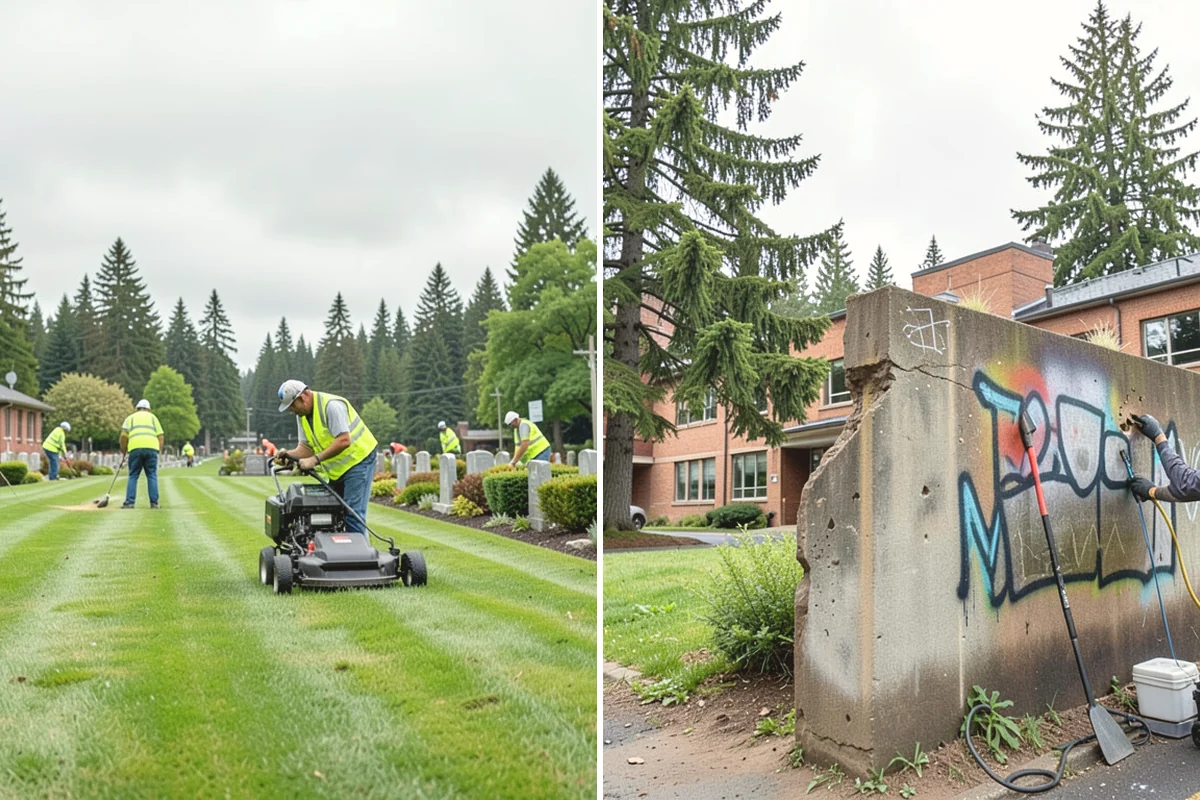 Park Restroom Cleaning in Edgewood, Pierce County, WA - Set cleaning frequencies by restroom traffic and season