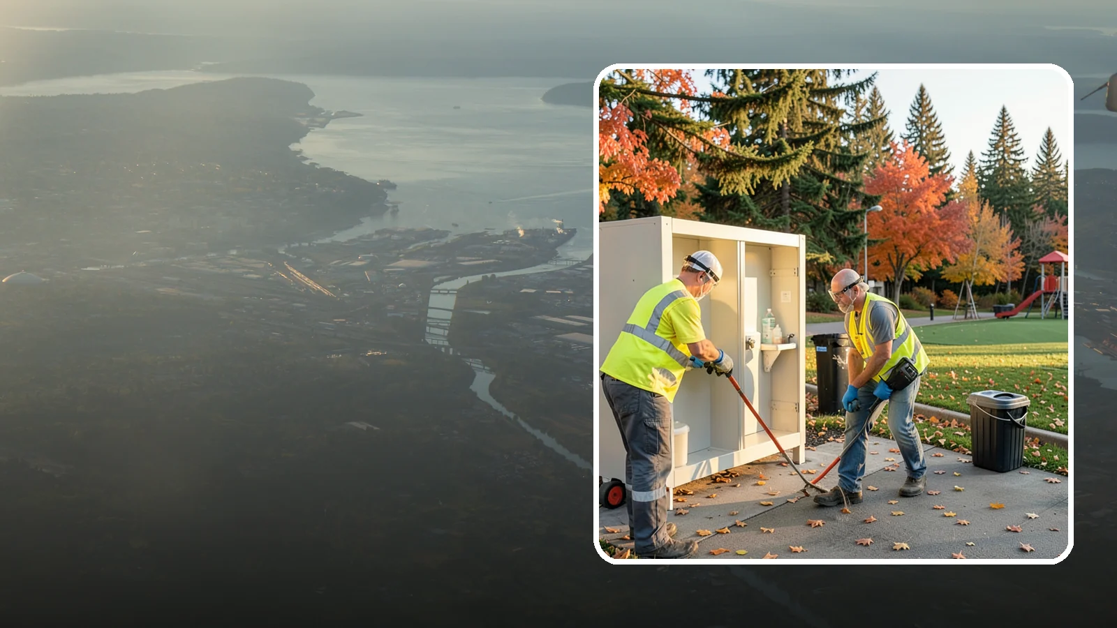 Park Restroom Cleaning in Fife, Pierce County, WA - Sanitary cleaning and restocking of park restrooms that protects public health and reduces complaints.