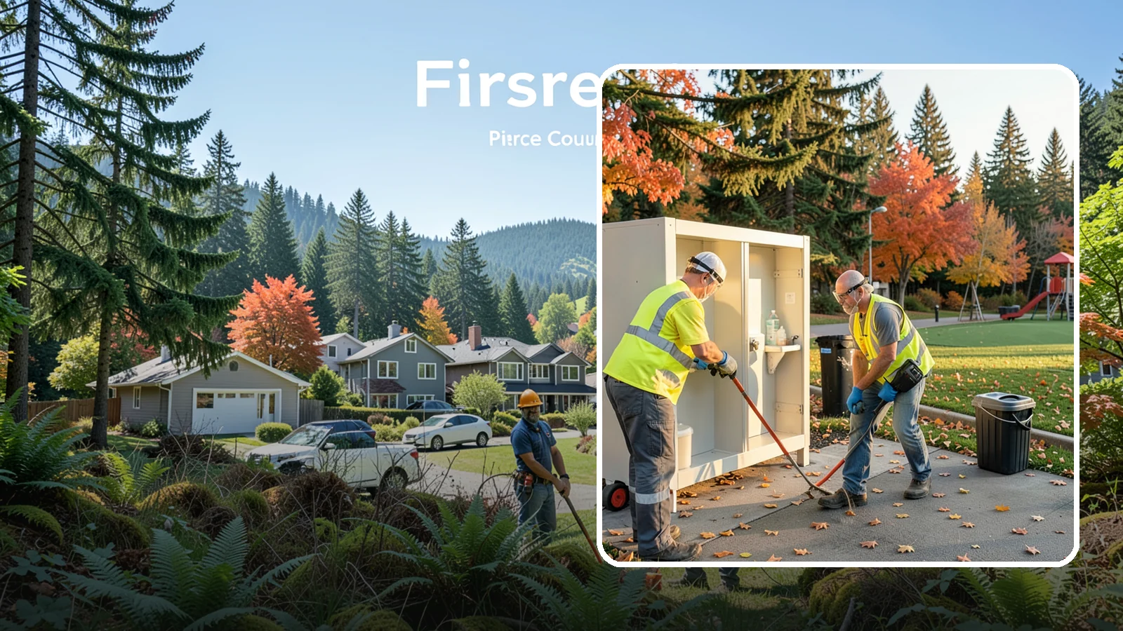 Park Restroom Cleaning in Fircrest, Pierce County, WA - Sanitary cleaning and restocking of park restrooms that protects public health and reduces complaints.