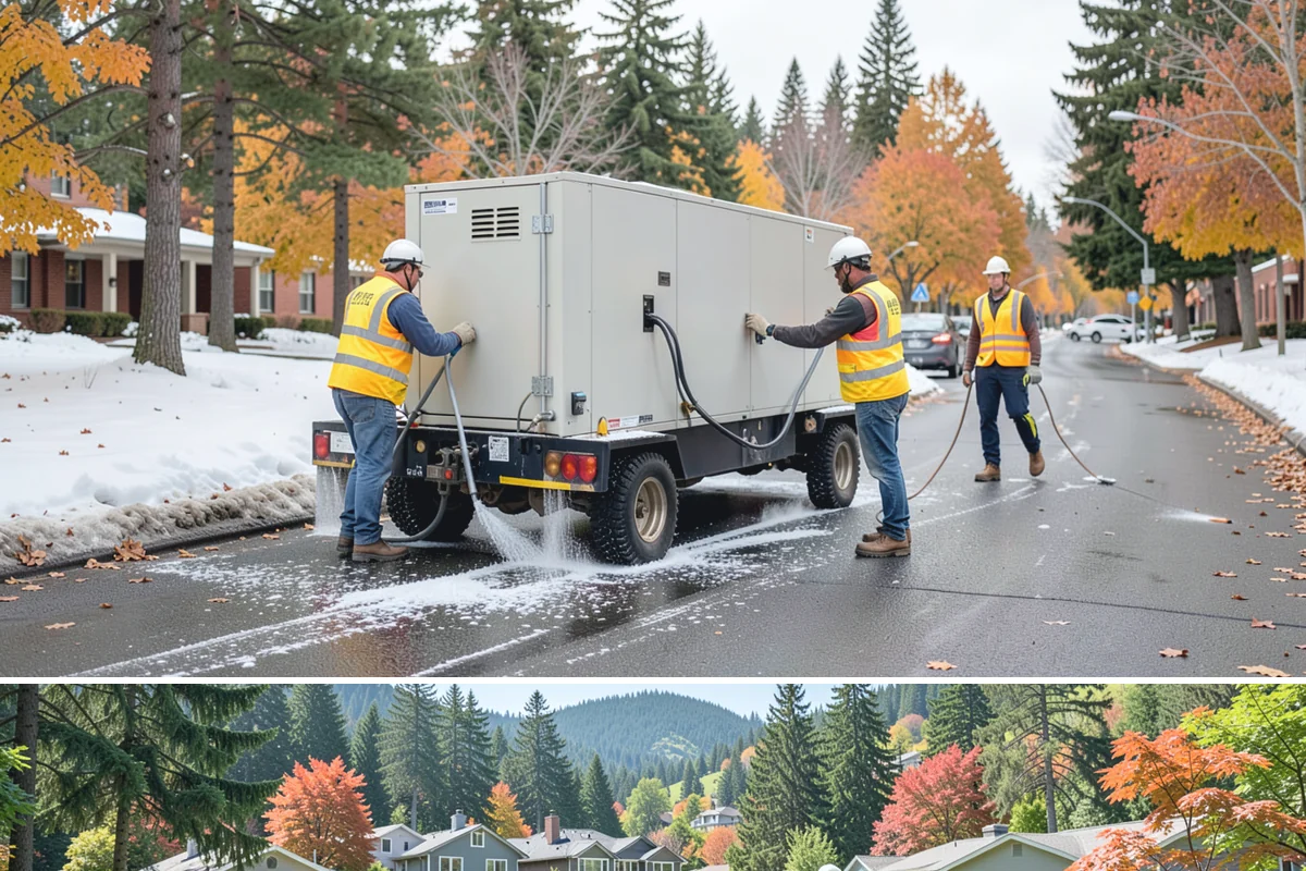 Park Restroom Cleaning in Fircrest, Pierce County, WA - Frequency increases through the busy summer months when park restroom use is highest.