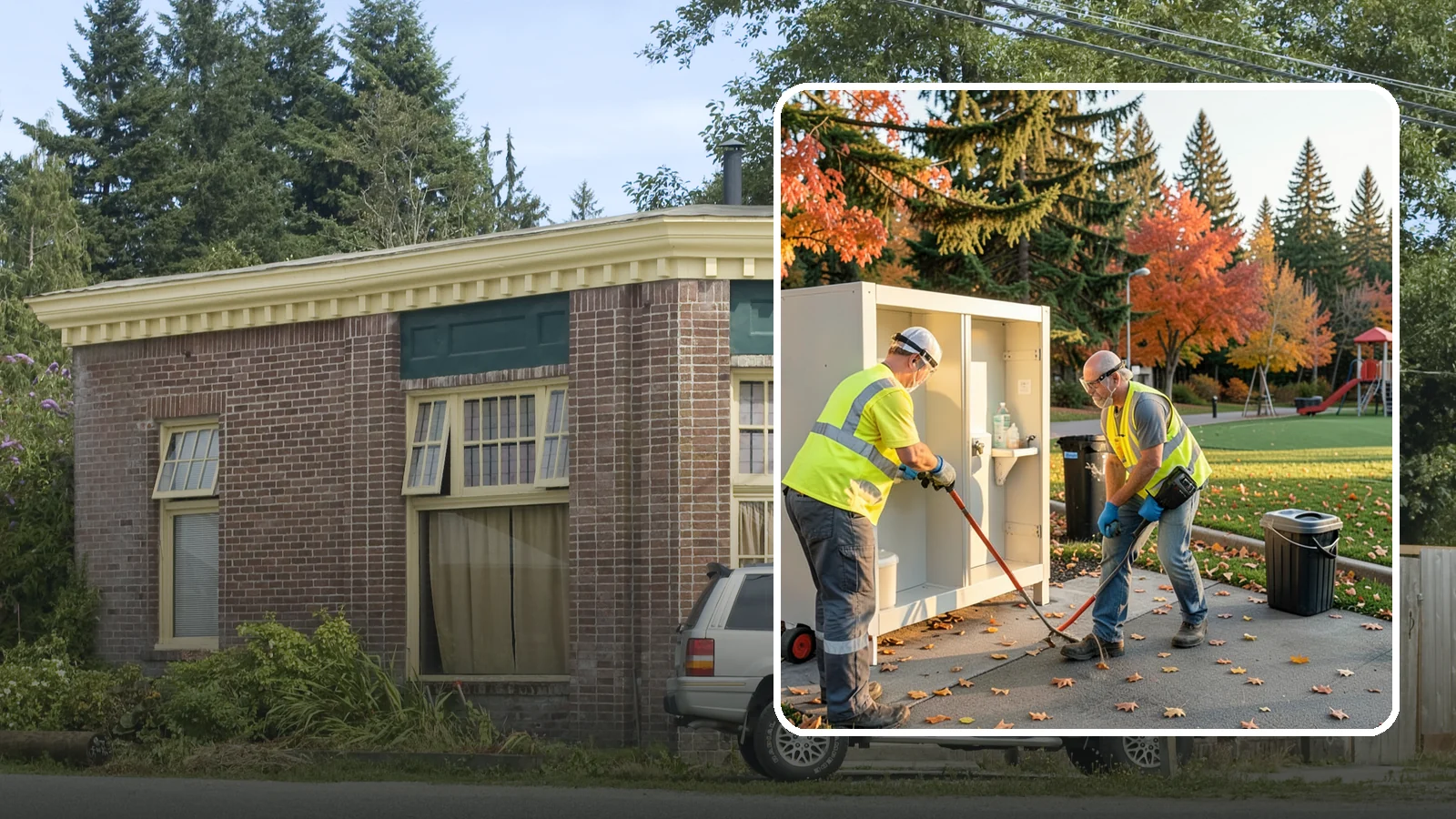 Park Restroom Cleaning in Hamilton, Skagit County, WA - Sanitary cleaning and restocking of park restrooms that protects public health and reduces complaints.