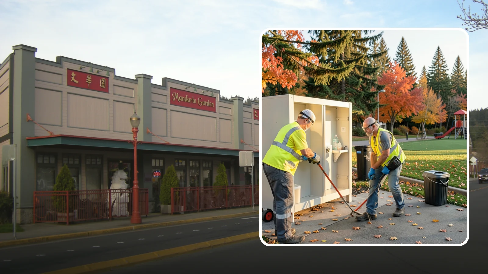 Park Restroom Cleaning in Issaquah, King County, WA - Sanitary cleaning and restocking of park restrooms that protects public health and reduces complaints.