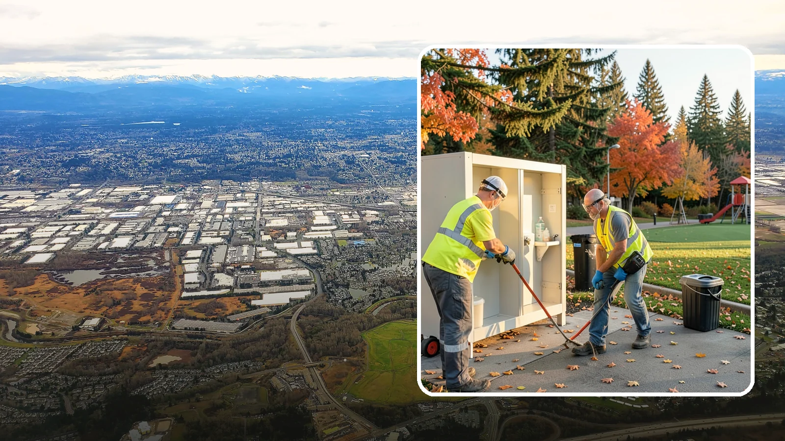Park Restroom Cleaning in Kent, King County, WA - Sanitary cleaning and restocking of park restrooms that protects public health and reduces complaints.