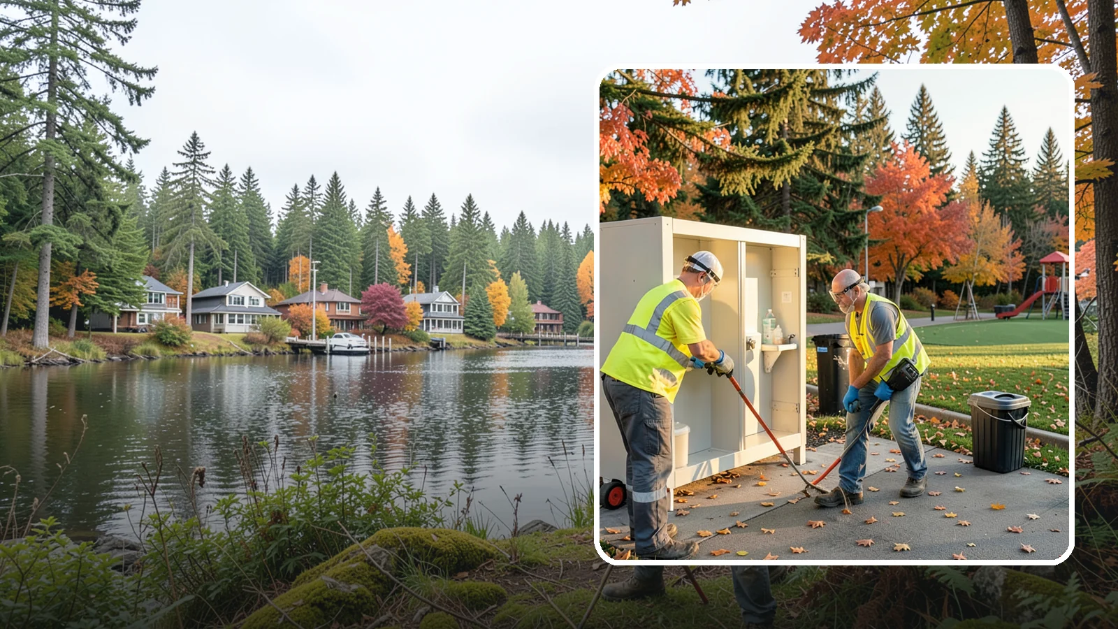Park Restroom Cleaning in La Conner, Skagit County, WA - Sanitary cleaning and restocking of park restrooms that protects public health and reduces complaints.