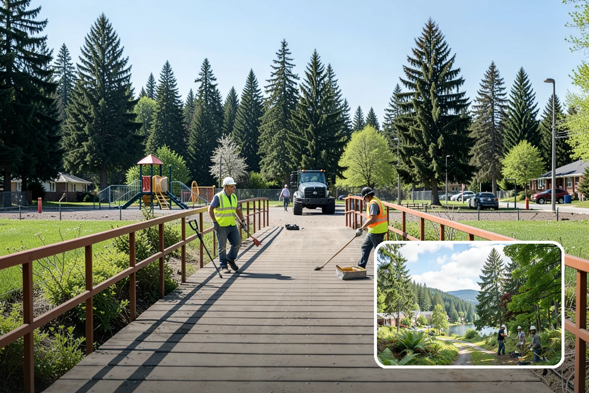 Park Restroom Cleaning in Lake Forest Park, King County, WA - Improved public health through consistent disinfection