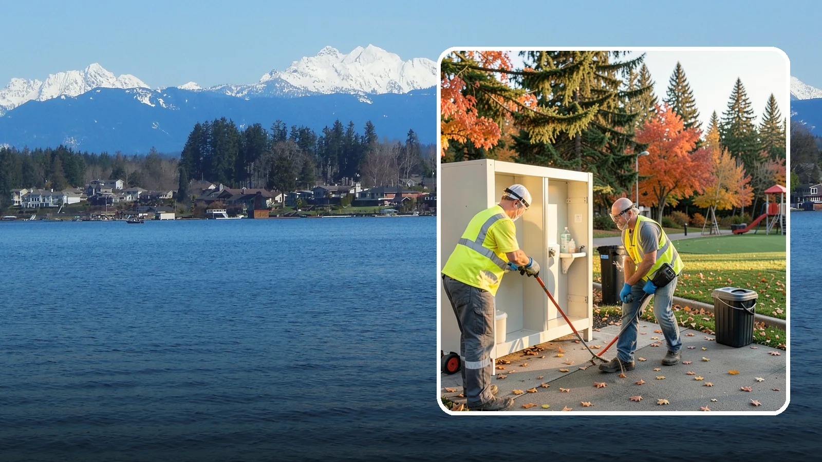 Park Restroom Cleaning in Lake Stevens, Snohomish County, WA - Sanitary cleaning and restocking of park restrooms that protects public health and reduces complaints.