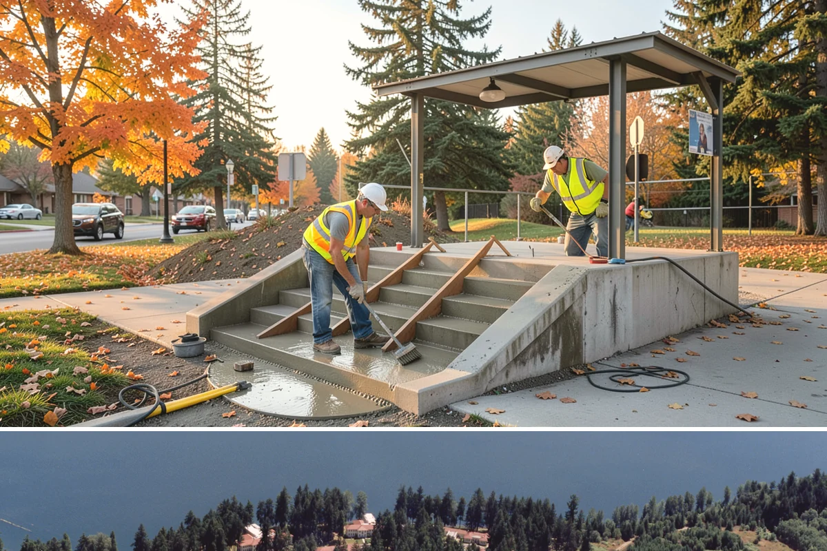 Park Restroom Cleaning in Lakewood, Pierce County, WA - Frequency increases through the busy summer months when park restroom use is highest.