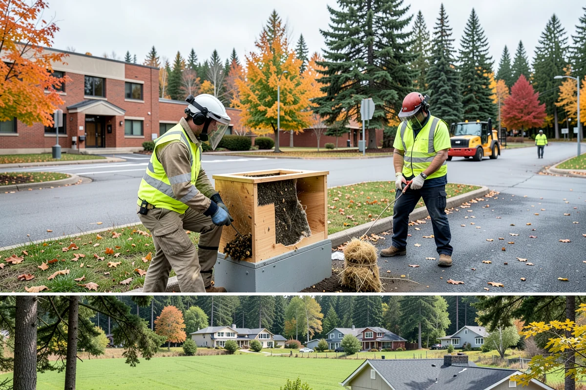 Park Restroom Cleaning in Lyman, Skagit County, WA - Frequency increases through the busy summer months when park restroom use is highest.