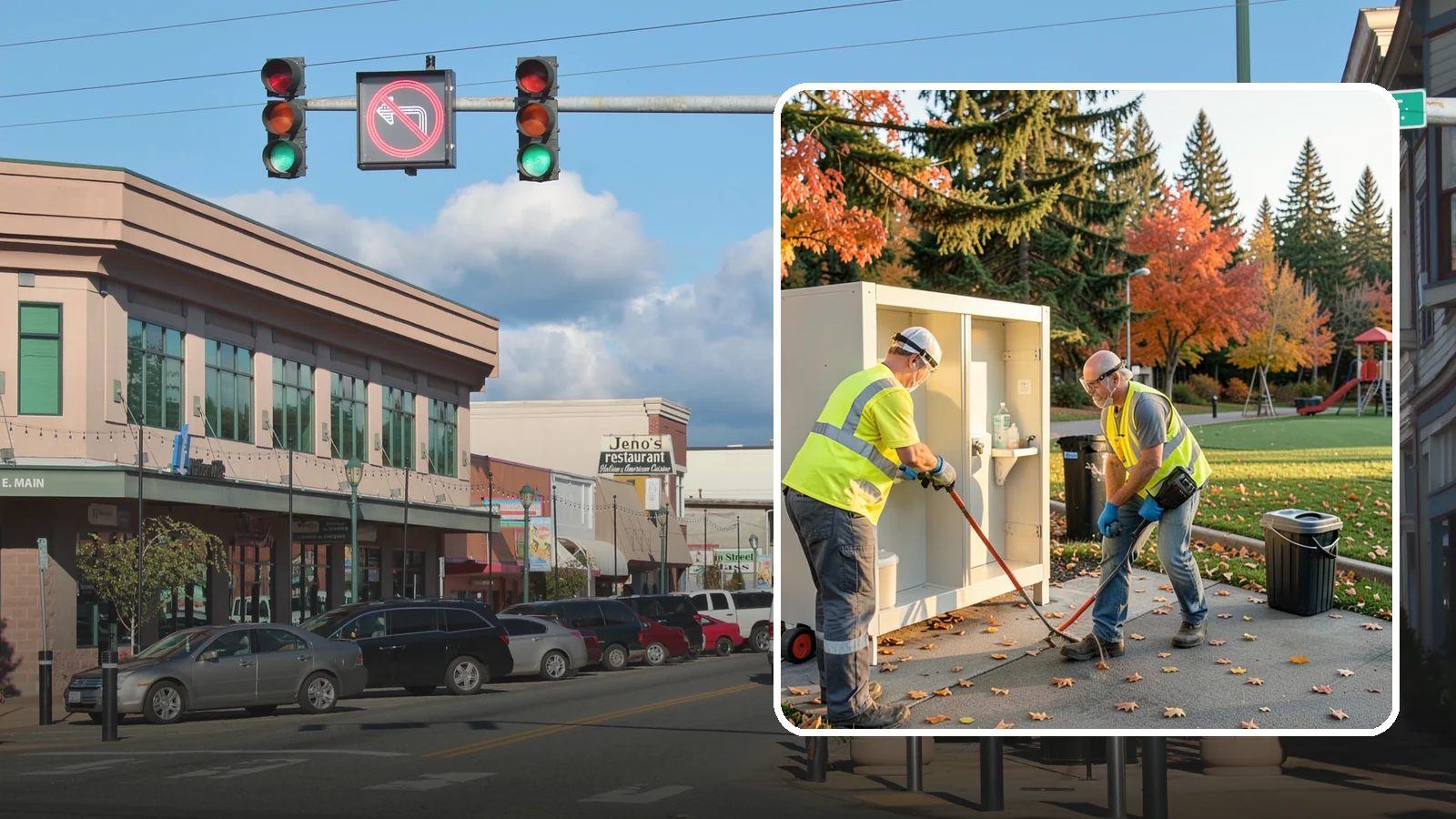 Park Restroom Cleaning in Monroe, Snohomish County, WA - Sanitary cleaning and restocking of park restrooms that protects public health and reduces complaints.