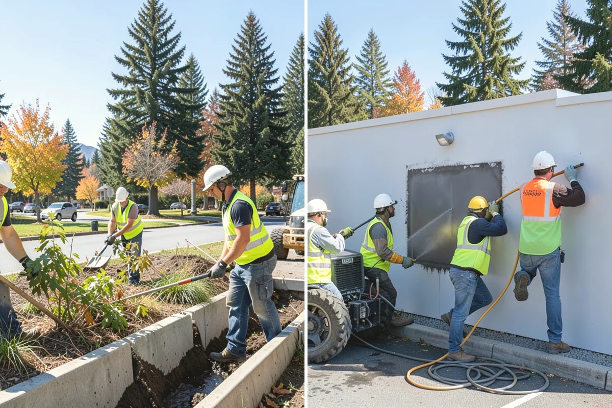 Park Restroom Cleaning in North Bend, King County, WA - Set cleaning frequencies by restroom traffic and season