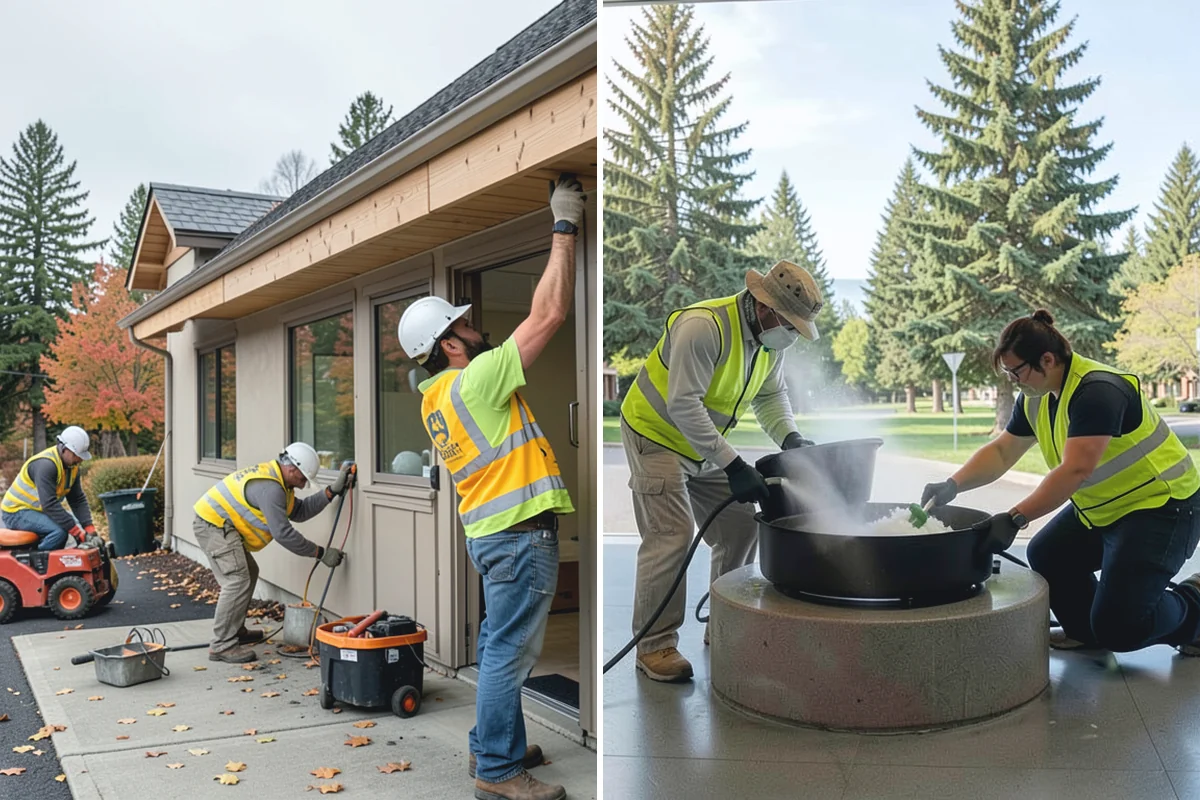Park Restroom Cleaning in Roy, Pierce County, WA - Set cleaning frequencies by restroom traffic and season