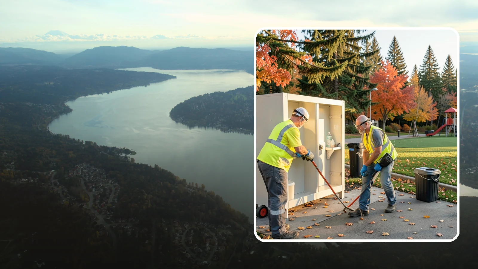 Park Restroom Cleaning in Sammamish, King County, WA - Sanitary cleaning and restocking of park restrooms that protects public health and reduces complaints.