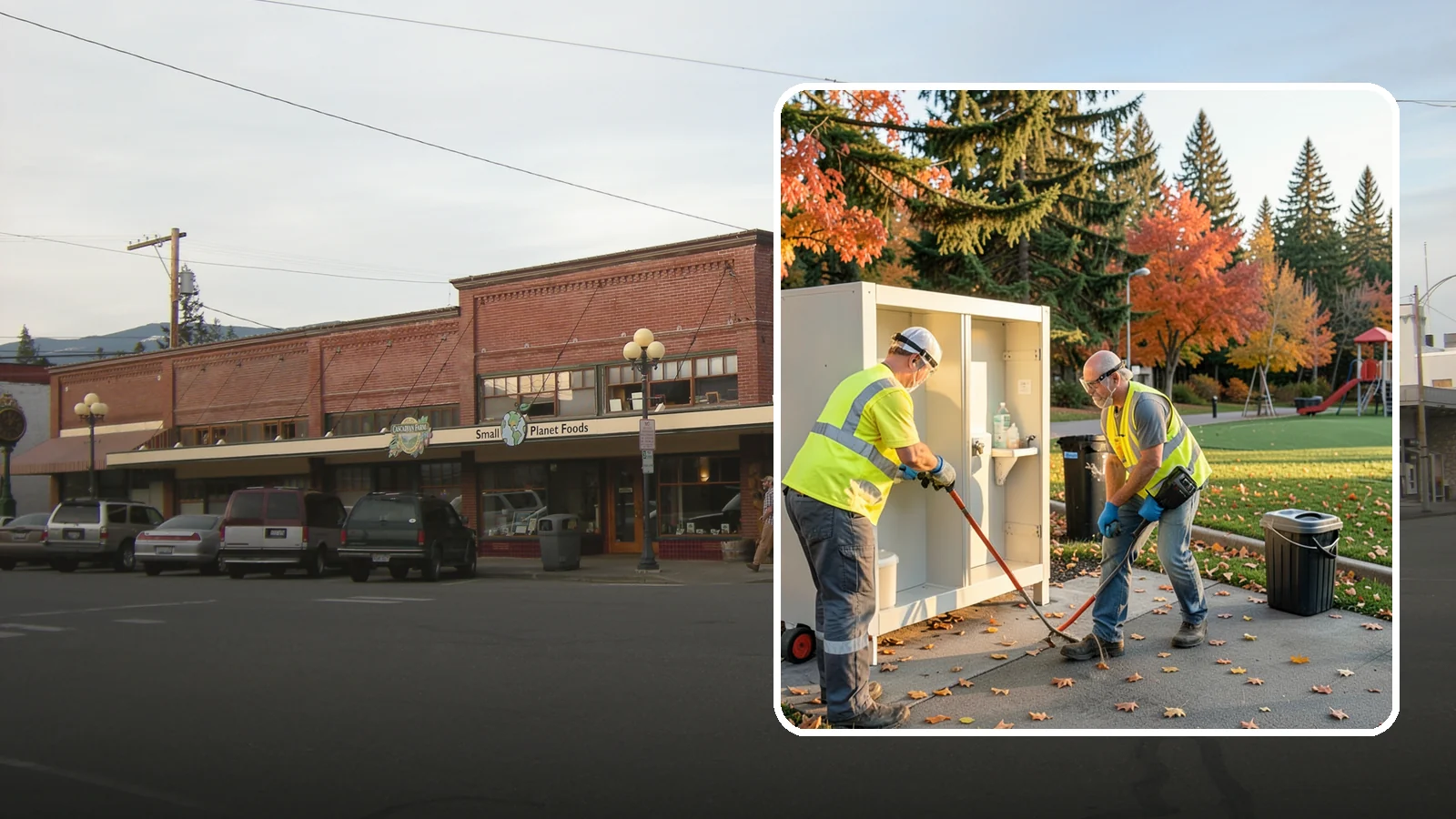 Park Restroom Cleaning in Sedro-Woolley, Skagit County, WA - Sanitary cleaning and restocking of park restrooms that protects public health and reduces complaints.