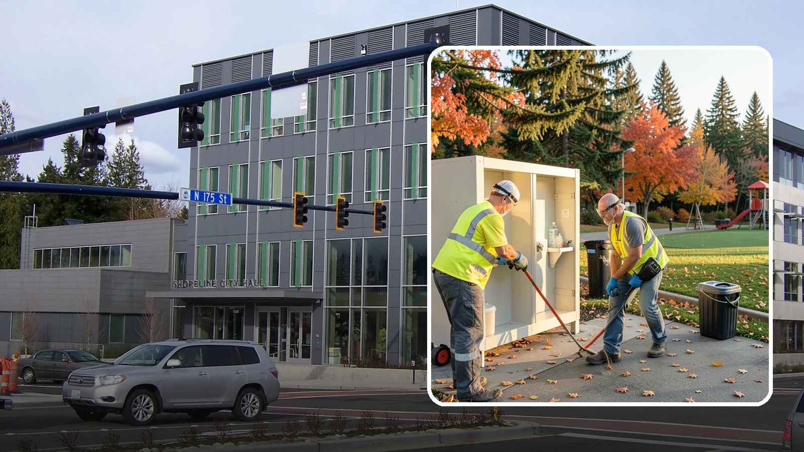 Park Restroom Cleaning in Shoreline, King County, WA - Sanitary cleaning and restocking of park restrooms that protects public health and reduces complaints.