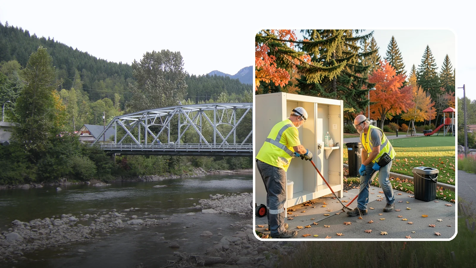 Park Restroom Cleaning in Skykomish, King County, WA - Sanitary cleaning and restocking of park restrooms that protects public health and reduces complaints.
