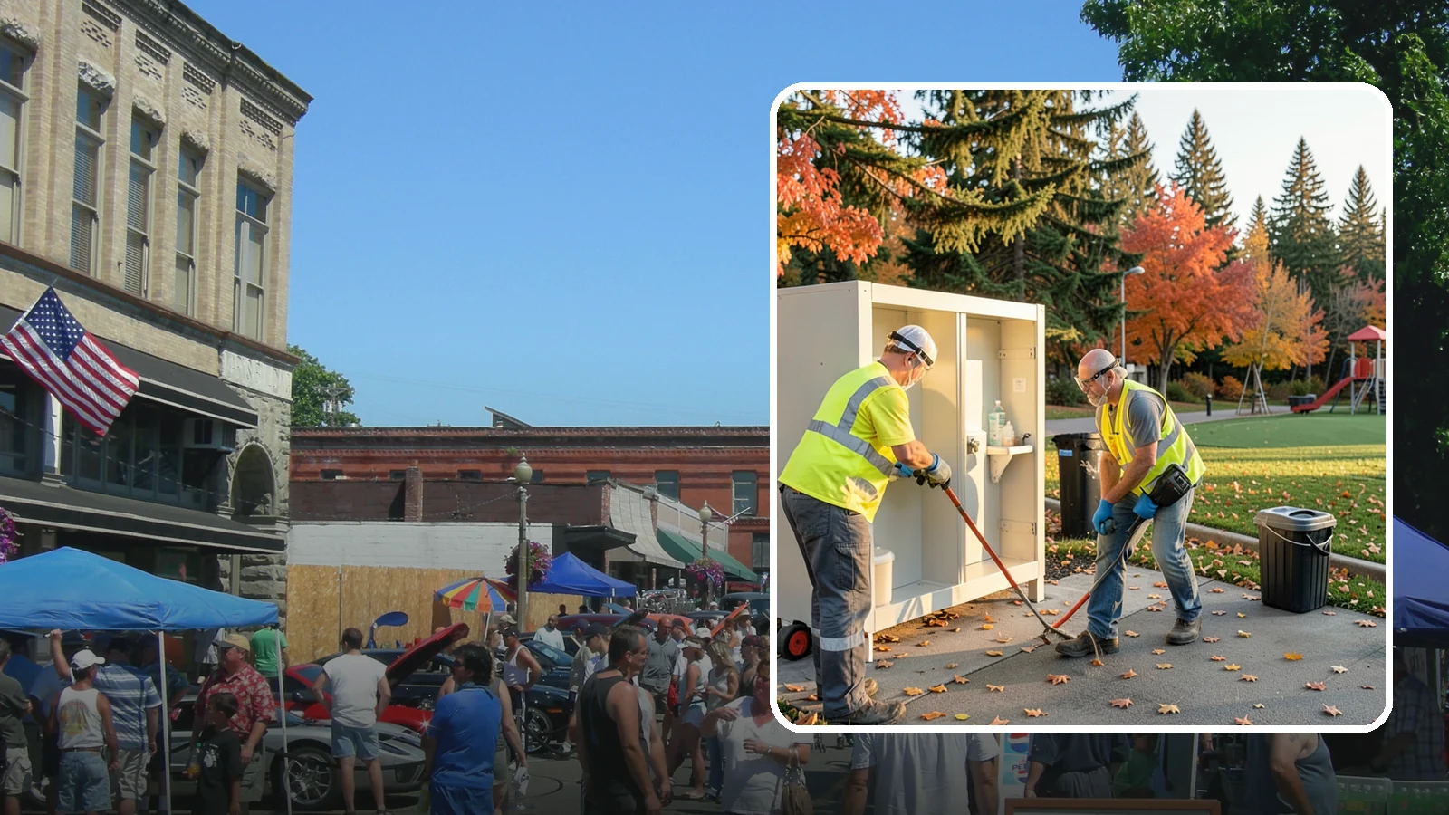 Park Restroom Cleaning in Snohomish, Snohomish County, WA - Sanitary cleaning and restocking of park restrooms that protects public health and reduces complaints.