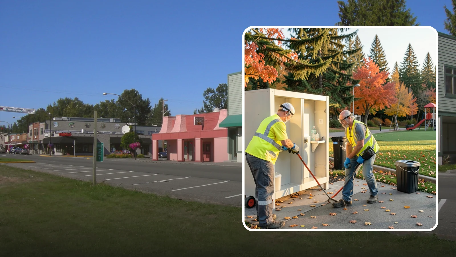 Park Restroom Cleaning in Snoqualmie, King County, WA - Sanitary cleaning and restocking of park restrooms that protects public health and reduces complaints.