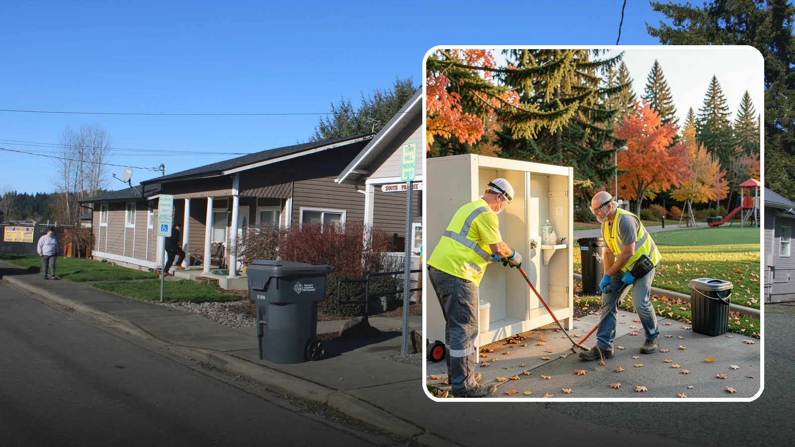 Park Restroom Cleaning in South Prairie, Pierce County, WA - Sanitary cleaning and restocking of park restrooms that protects public health and reduces complaints.