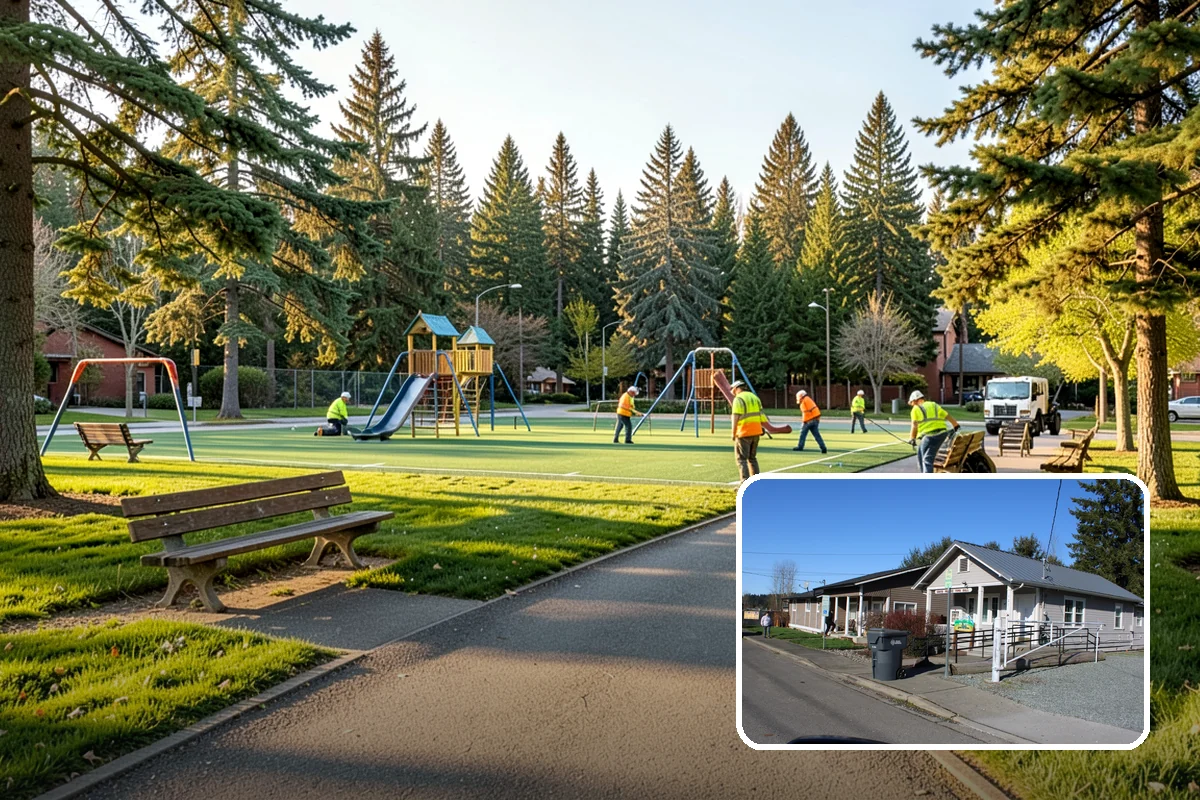 Park Restroom Cleaning in South Prairie, Pierce County, WA - Improved public health through consistent disinfection