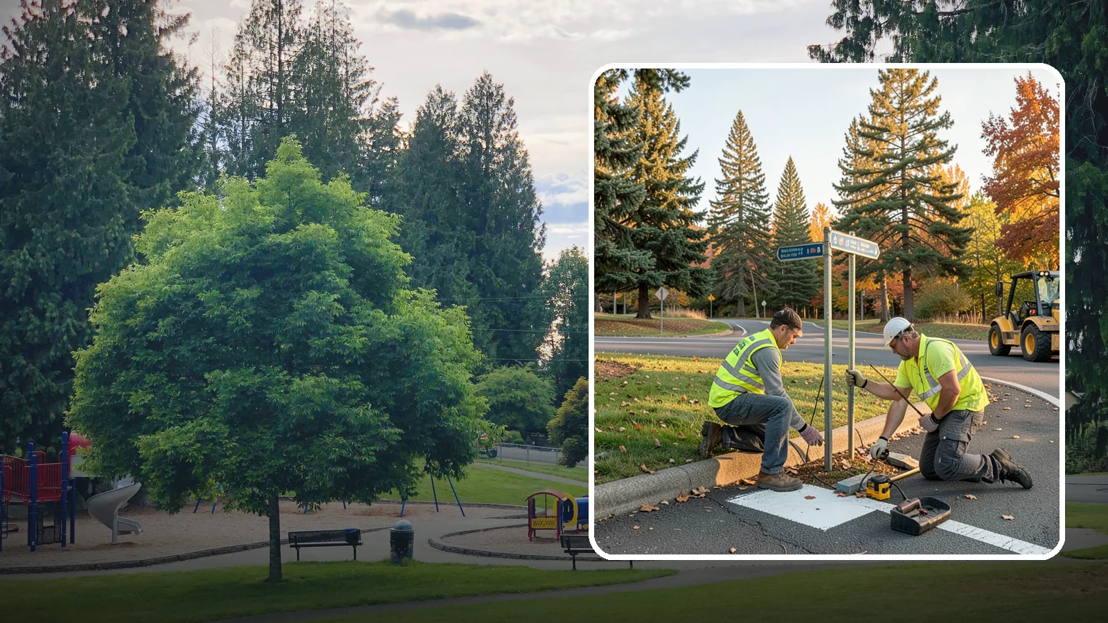 Park Signage in Bonney Lake, Pierce County, WA - We fabricate and install park identity, rules, and hours signage that holds up to weather and public use.