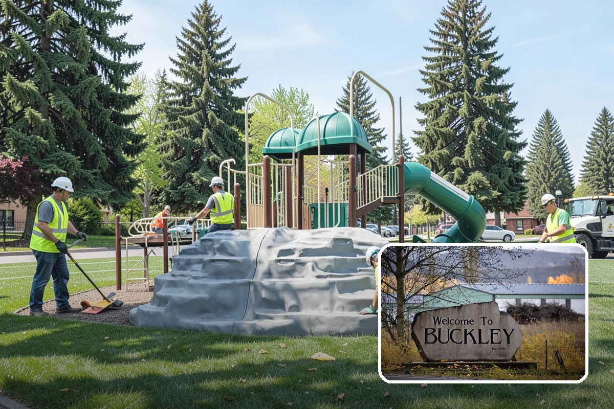 Park Signage in Buckley, Pierce County, WA - Consistent park branding across every site in your system