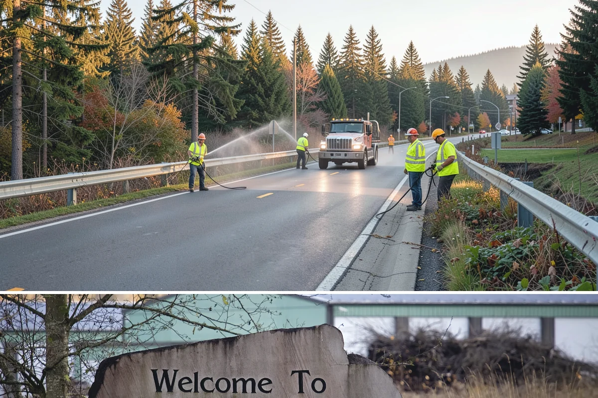 Park Signage in Buckley, Pierce County, WA - Fabrication runs year-round, and installation is commonly timed for the spring shoulder season so new signage is in place ahead...