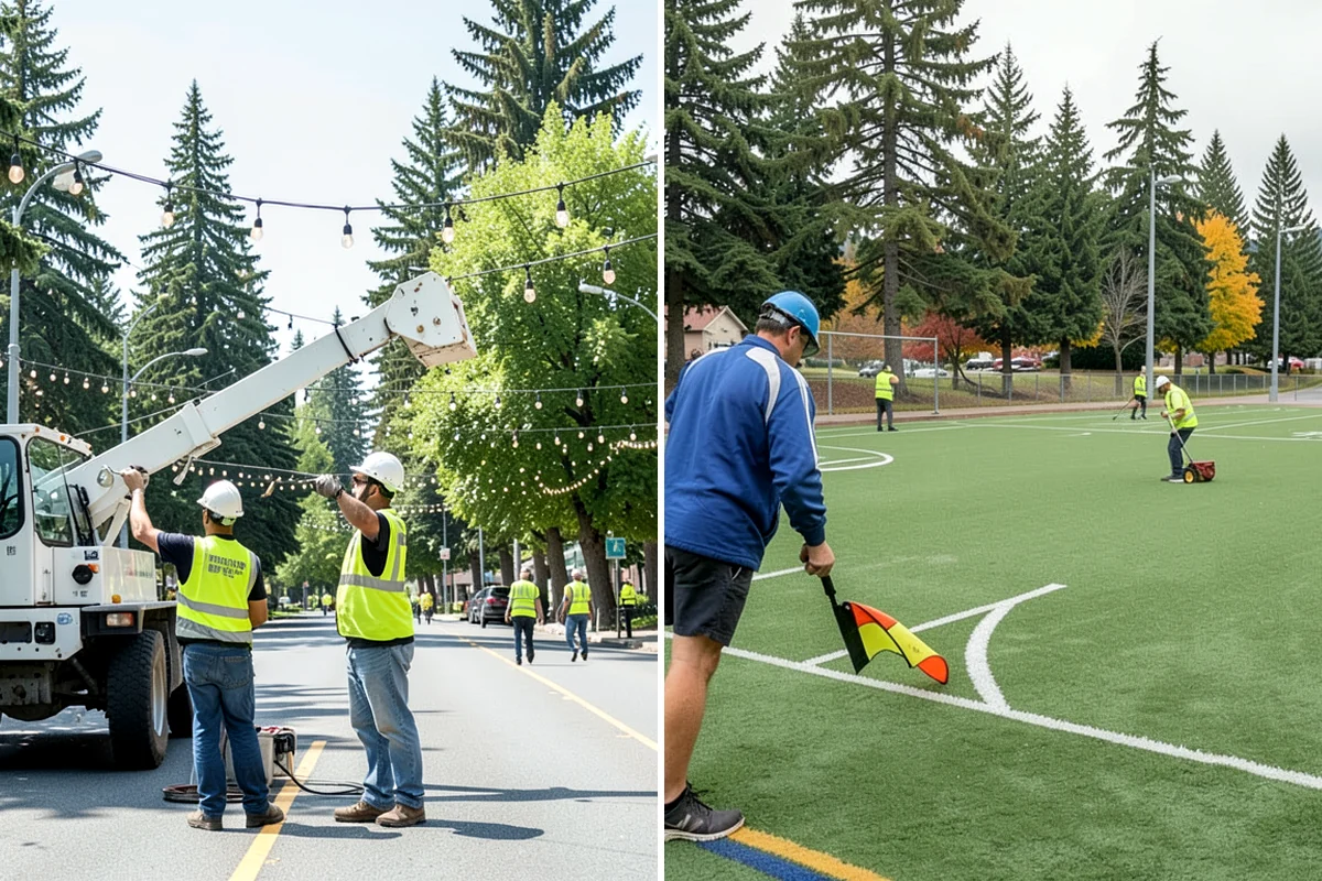 Park Signage in Concrete, Skagit County, WA - Confirm sign types, copy, and brand standards with your department