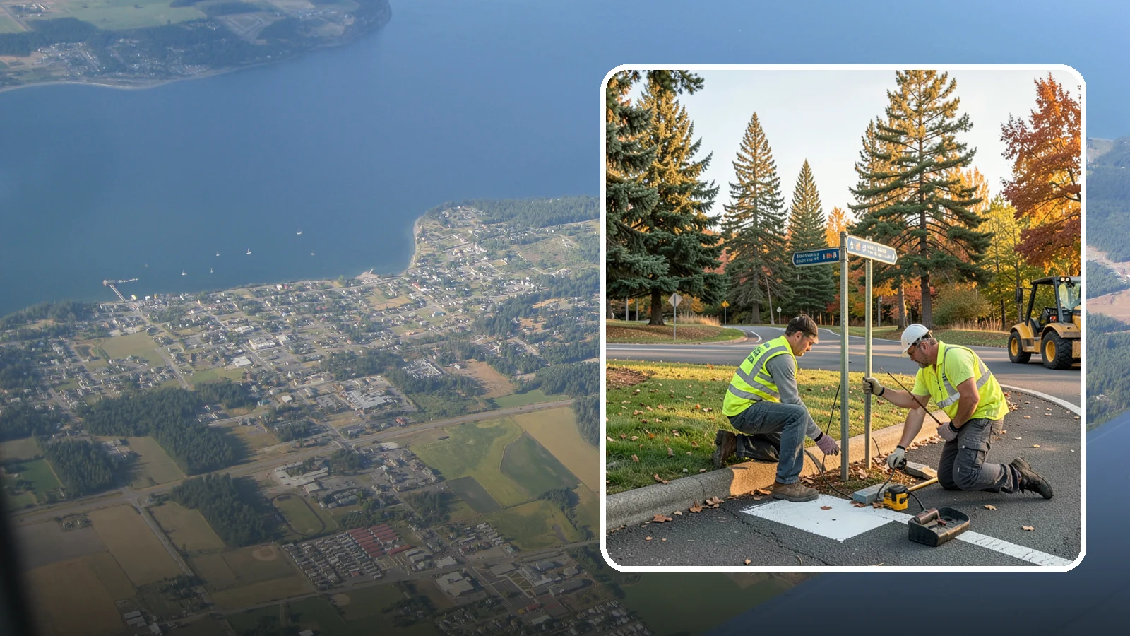 Park Signage in Coupeville, Island County, WA - We fabricate and install park identity, rules, and hours signage that holds up to weather and public use.