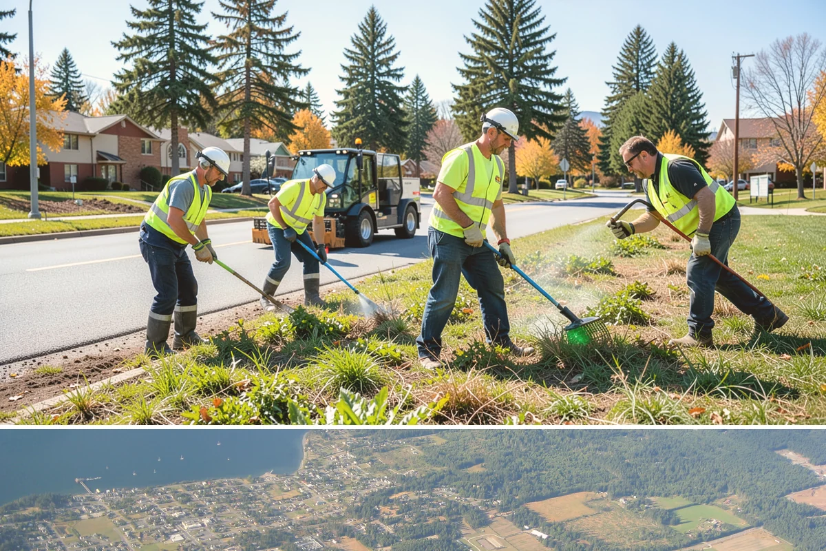 Park Signage in Coupeville, Island County, WA - Fabrication runs year-round, and installation is commonly timed for the spring shoulder season so new signage is in place ahead...