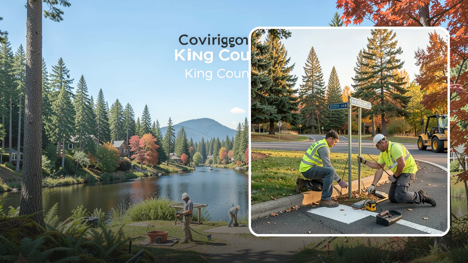 Park Signage in Covington, King County, WA - We fabricate and install park identity, rules, and hours signage that holds up to weather and public use.